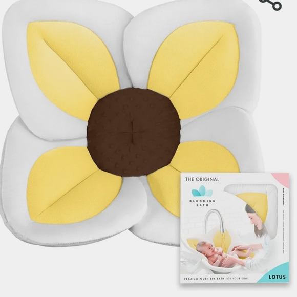 Blooming Bath Baby Bath Seat - Baby Tubs Newborn Infants - Picture 7 of 8